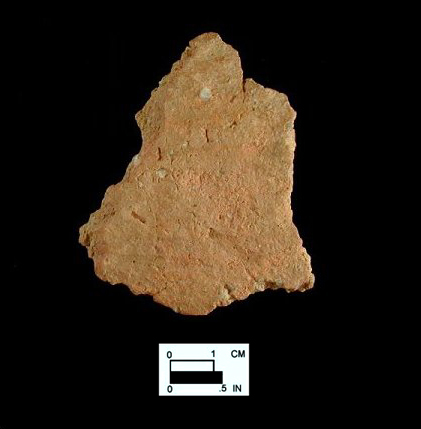 Dames Quarter exterior surface of body sherd from Nassawango, site 18WO23/5.